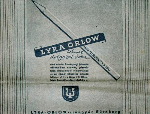 Lyra Orlow  ceruza