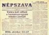 Népszava - 1956 október 29