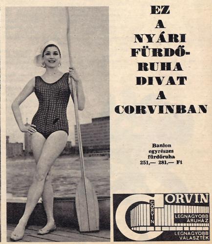 Corvin nyári fürdőruha divat
