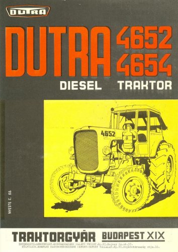 Dutra traktor - Dutra 4652 prospektus