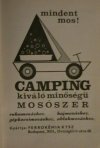 Camping mosószer reklám