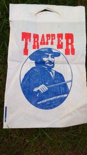 Trapper reklámzacskó