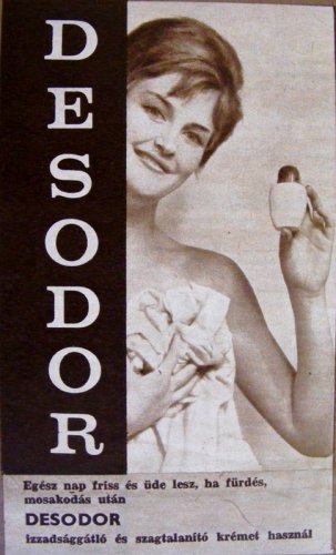 Desodor reklám