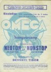 Omega hangverseny plakátja 1970-ből