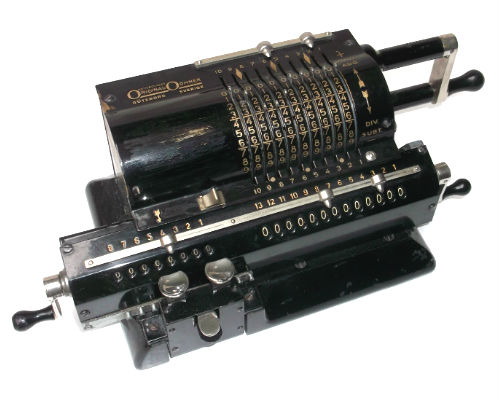 Original Odhner mechanikus számológép