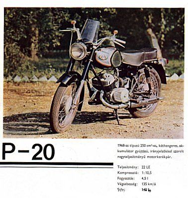 Pannonia P-20 motorkerékpár