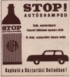 Stop autósampon reklám