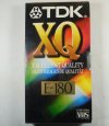 TDK XQ E-180 VHS videókazetta