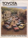 Toyota katalógus - USA 1975