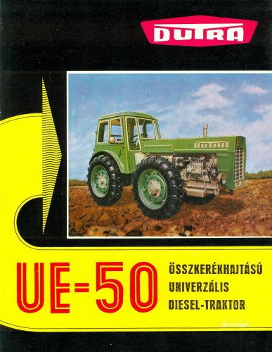 Dutra traktor - UE50 prospektus