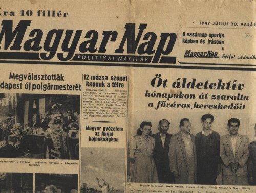 Magyar Nap újság