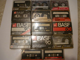 BASF kazetta gyűjtemény