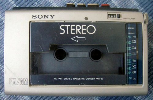 Sony FM/AM Stereo Cassette Corder WA-33