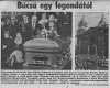 Karády Katalin temetése