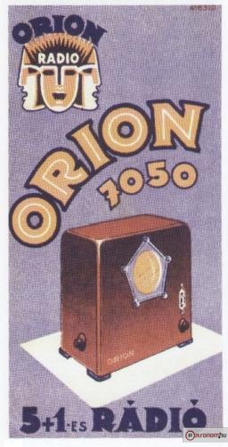 Orion 7050 rádió