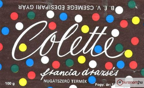 Colette csokoládé drazsé