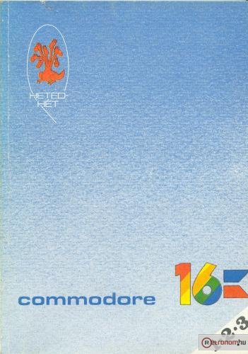 Commodore 16 számítógép kezelési utasítás