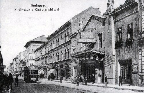 Király utca 71. a Király Színházzal    BUDAPEST