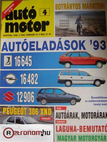 Autó Motor újság