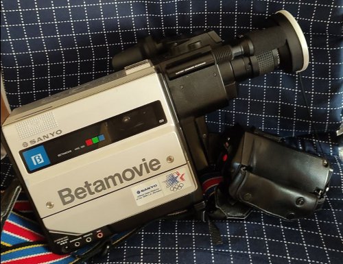 Sanyo Betamax kamera VRC 100P