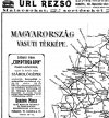 Nagy-Magyarország vasúti térképe 1.