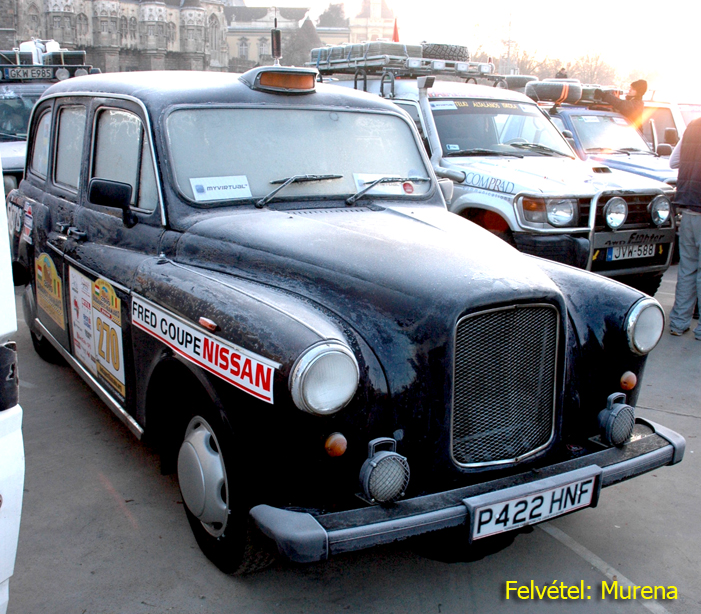 eZ A tAXI INDULT 2010 BEN Budapestről a Bamaco Rally-n