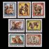 Állatok bélyeg sorozat