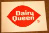 Dairy Queen tálca papír