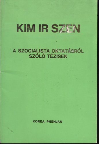 Kim Ir Szen könyv