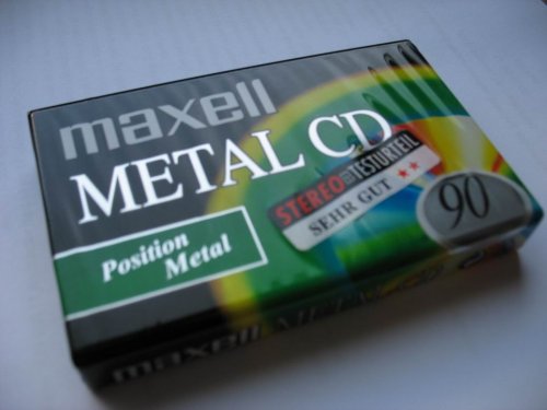Maxell Metal CD 90 kazetta