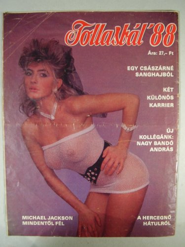 Tollasbál újság 1988 hátlapja