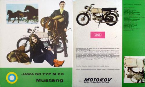 Jawa Mustang motorkerékpár