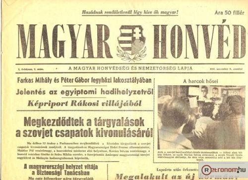 Magyar Honvéd újság