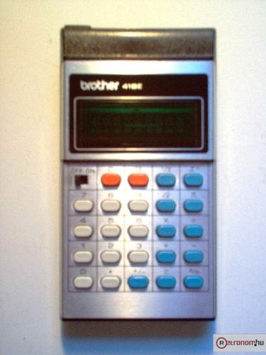 BROTHER számológép 418E 