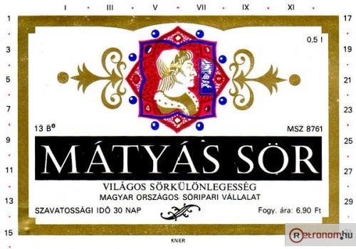 Mátyás sörcimke