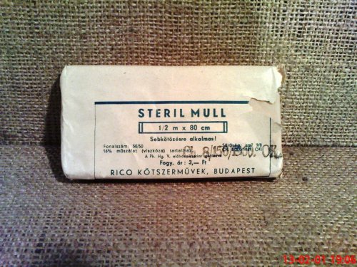 Steril mull